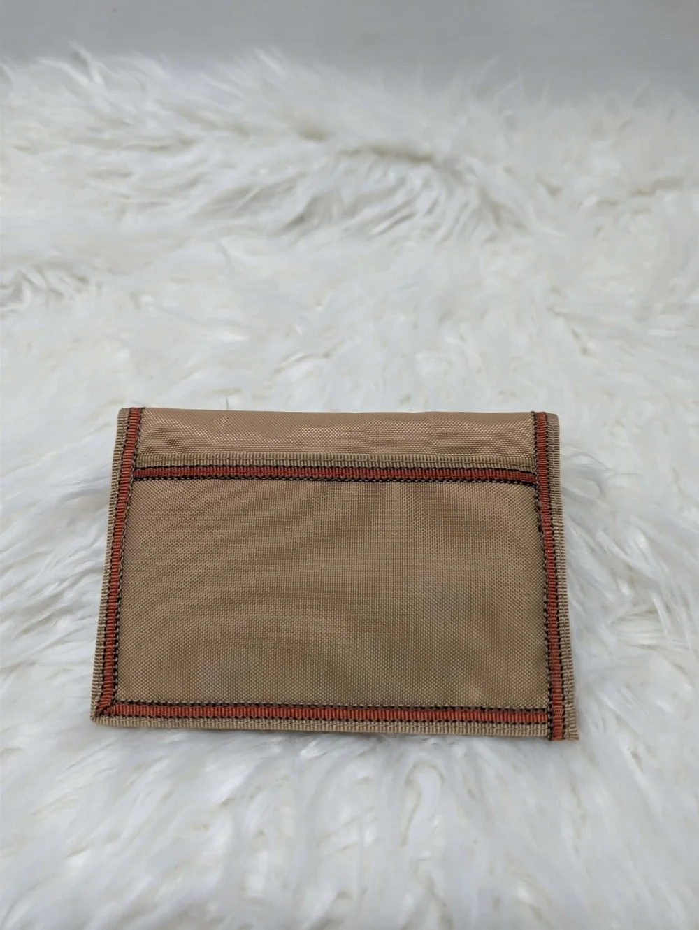 Nwt 70s 80s Rare Vintage Levi's Tan Bifold Wallet with ID Window